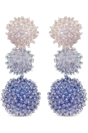 Oscar de la Renta Ohrringe mit Perlendetail