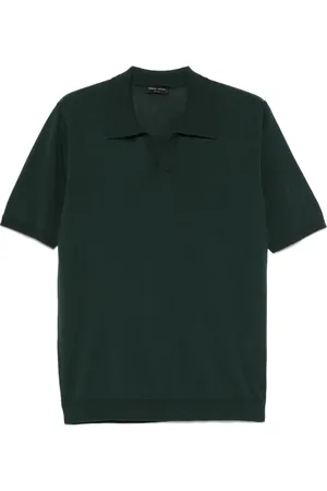 Roberto Collina Fein gestricktes T-Shirt