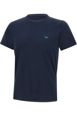 Emporio Armani T-Shirt mit Logo-Stickerei