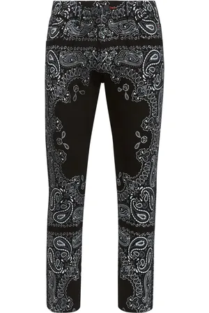 Philipp Plein Skinny-Jeans mit Bandana-Print
