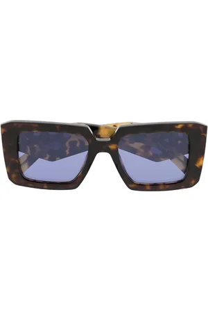 Prada Sonnenbrille mit eckigem Gestell