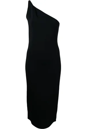 GALVAN Kleid mit asymmetrischem Schnitt