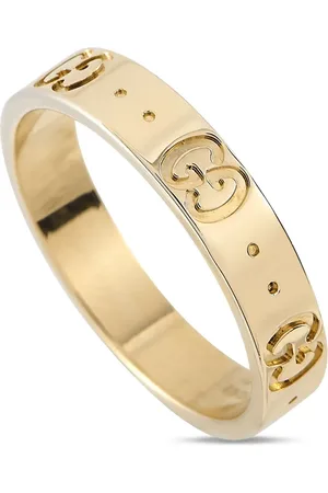 Gucci 18kt GG Gelbgoldring