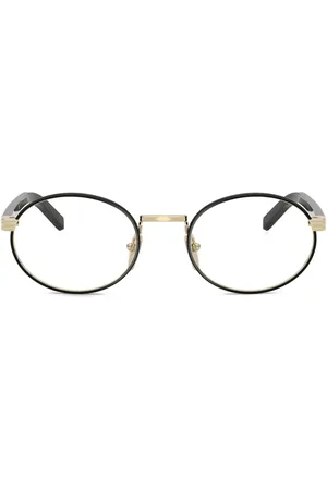 Prada Brille mit rundem Gestell
