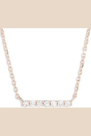 LB Exclusive 14kt Rotgoldhalskette mit Diamant