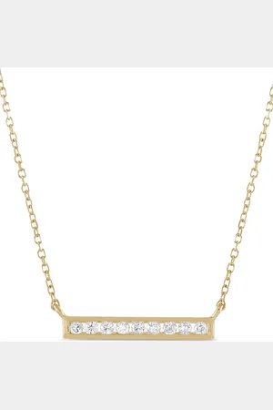 LB Exclusive 14kt Goldhalskette mit Diamant