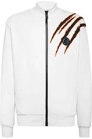 Philipp Plein Sportjacke mit Logo-Applikation