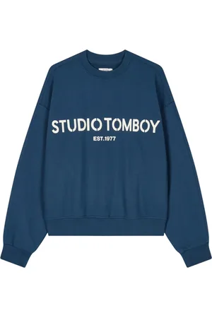 Studio Tomboy Sweatshirt mit Logo-Print