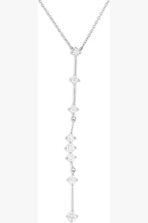 LB Exclusive 14kt Weißgoldhalskette mit Diamant