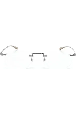Montblanc Rahmenlose Brille mit eckiger Form