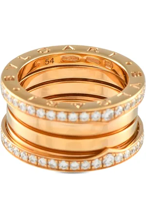 Bvlgari 18kt B.Zero1 Rotgoldring mit Diamant