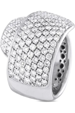 Damiani 18kt Weißgoldring mit Diamantenen