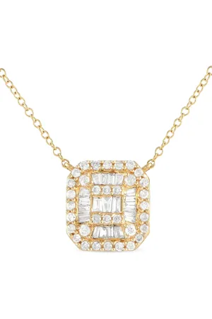 LB Exclusive 14kt Goldhalskette mit Diamant