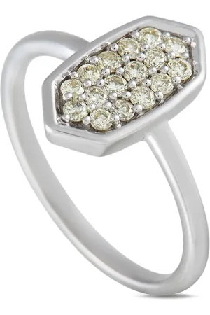 LB Exclusive 14kt Weißgoldring mit Diamant