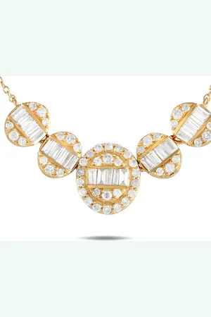 LB Exclusive 14kt Goldhalskette mit Diamant