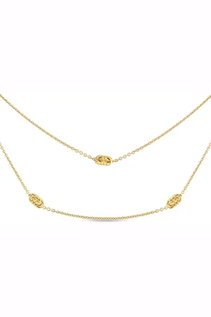 Bvlgari 18kt Parentesi Gelbgoldhalskette