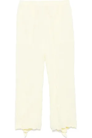 Issey Miyake Hose mit Knitteroptik