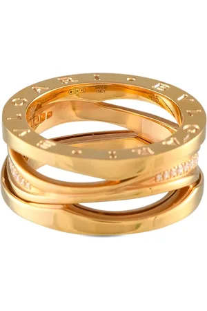 Bvlgari 18kt Legend Rotgoldring mit Diamanten