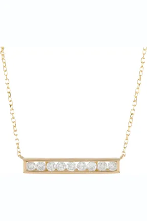 LB Exclusive 14kt Goldhalskette mit Diamant