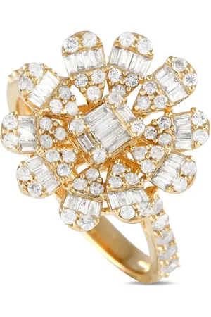 LB Exclusive 14kt Gelbgoldring mit Diamanten