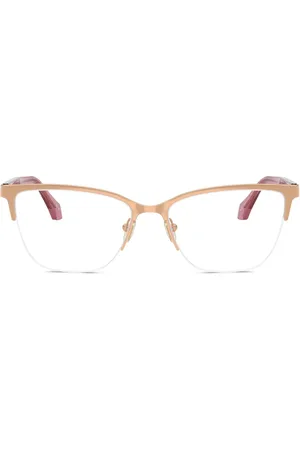 VERSACE Brille mit eckigem Gestell