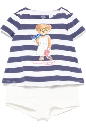 Ralph Lauren Short-Set mit Polo Bear