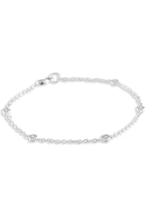 LB Exclusive 14kt Weißgoldarmband mit Diamanten