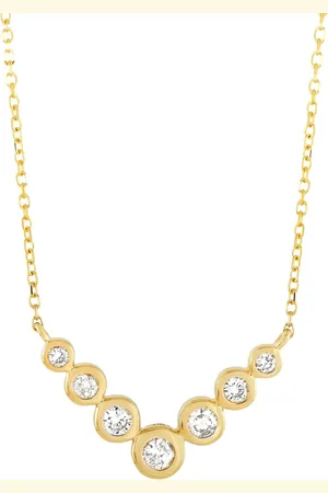 LB Exclusive 14kt Goldhalskette mit Diamant