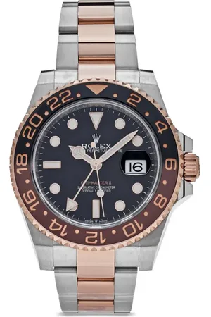 Rolex 2020 pre-owned GMT-Master II Root Beer 40mm
