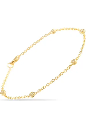 LB Exclusive 14kt Gelbgoldarmband mit Diamant
