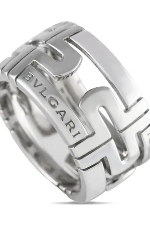 Bvlgari 18kt Parentesi Weißgoldring