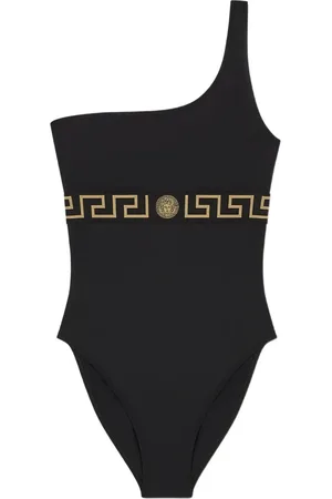 VERSACE Badeanzug mit Greca-Muster