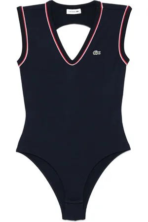 Lacoste Top mit Rückenausschnitt