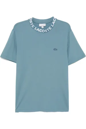 Lacoste Piqué-T-Shirt mit Jacquardmuster