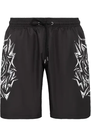Philipp Plein Badeshorts mit grafischem Print