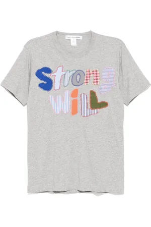 Comme des Garçons T-Shirt im Patchwork-Look