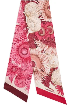 Salvatore Ferragamo Bandeau mit Sonnenblumen-Print
