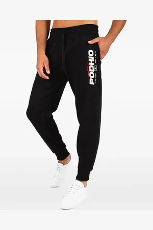 Podhio Jogginghose mit Logo-Print