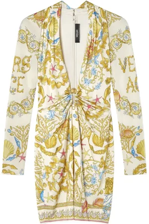 VERSACE Underwater Barocco Minikleid