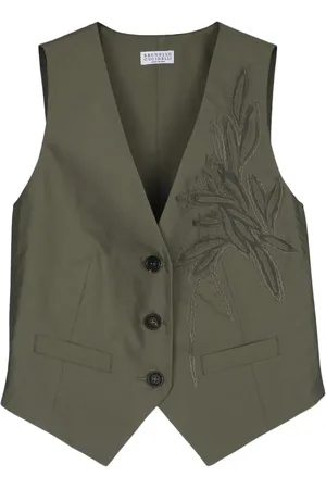 Brunello Cucinelli Bestickte Weste