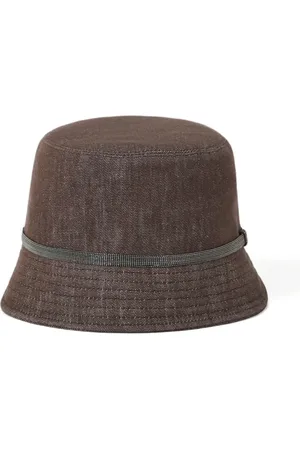 Brunello Cucinelli Fischerhut mit Monili-Detail