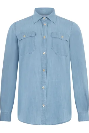 Boglioli Klassisches Jeanshemd