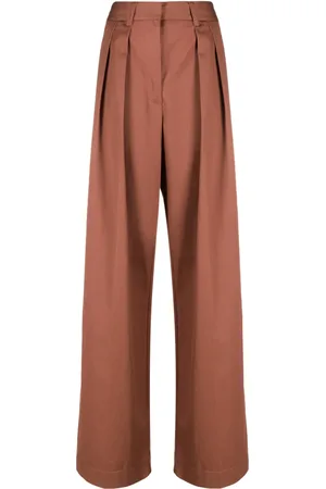 FORTE FORTE Weite Bundfaltenhose