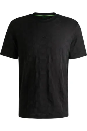 HUGO BOSS T-Shirt aus geometrischem Jacquard