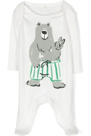 Stella McCartney Pyjama mit Bären-Print