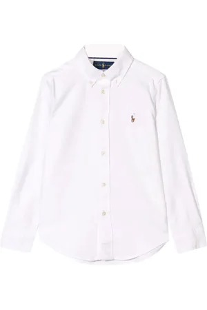 Ralph Lauren Hemd mit Logo-Stickerei