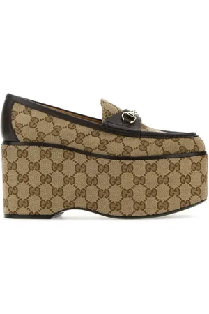 Gucci Horsebit Loafer mit Plateau 90mm