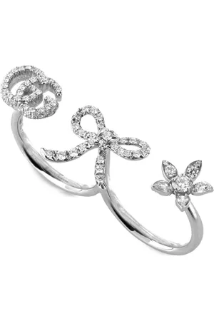 Gucci 18kt Flora Weißgoldring