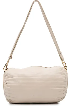 Loewe 2023 Bracelet Pouch Schultertasche aus Nappaleder mit Falten