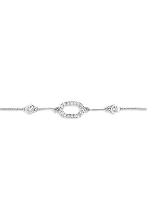LB Exclusive 14kt Weißgoldarmband mit Diamant